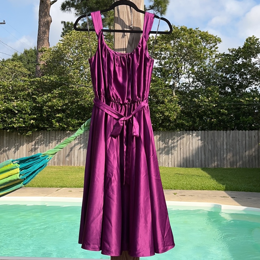 Vintage Purple Cocktail Dress